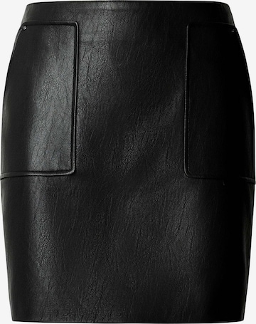 Jupe 'Lina' Pepe Jeans en noir : devant