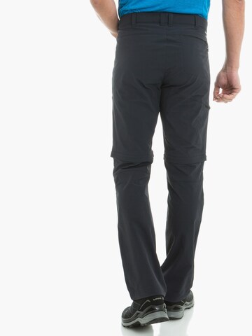 Coupe slim Pantalon outdoor 'Koper' Schöffel en noir