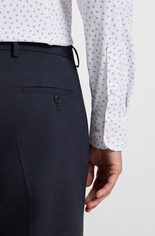 BOSS Regular Fit Hemd 'Hank' in Blau