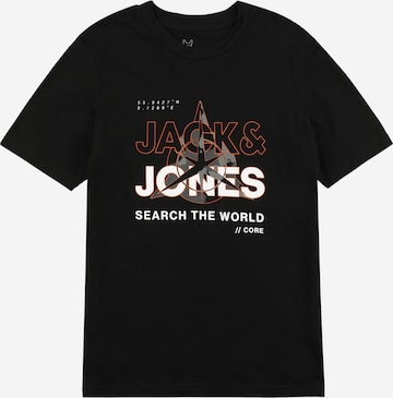 Jack & Jones Junior Μπλουζάκι σε μαύρο: μπροστά