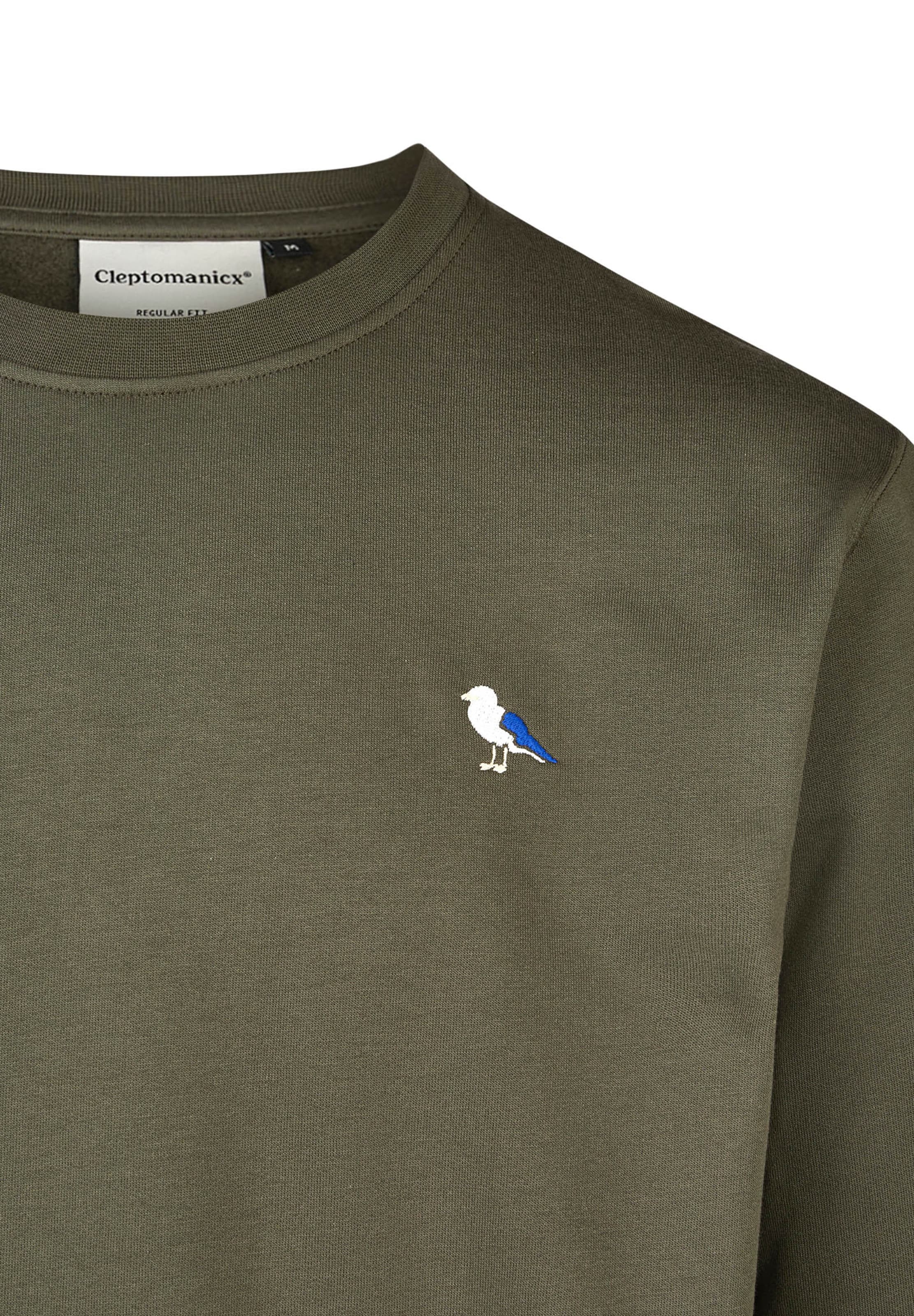 Maglietta 'Gull' di Cleptomanicx in verde