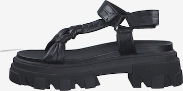 MARCO TOZZI - Sandálias com tiras em preto