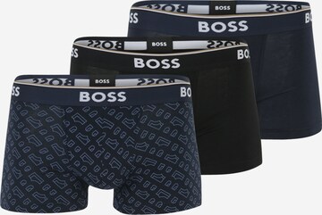 BOSS - Calzoncillo boxer 'Power' en azul: frente