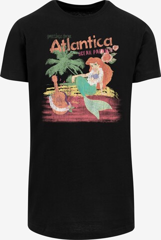 T-Shirt 'Disney Arielle die Meerjungfrau Greetings From Atlantica' F4NT4STIC en mélange de couleurs : devant