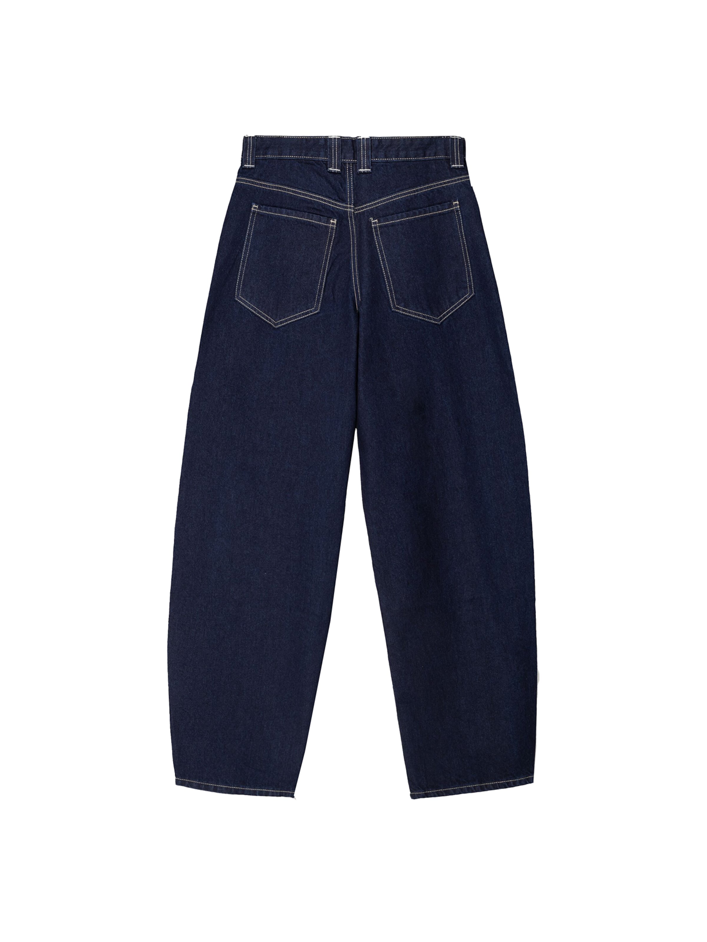 Bershka Baggy Дънки в синьо