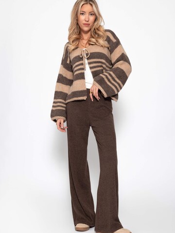 SASSYCLASSY Strickjacke‌‌‌‌‌‌ in Braun