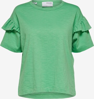 SELECTED FEMME Shirt 'Rylie' in Green: front