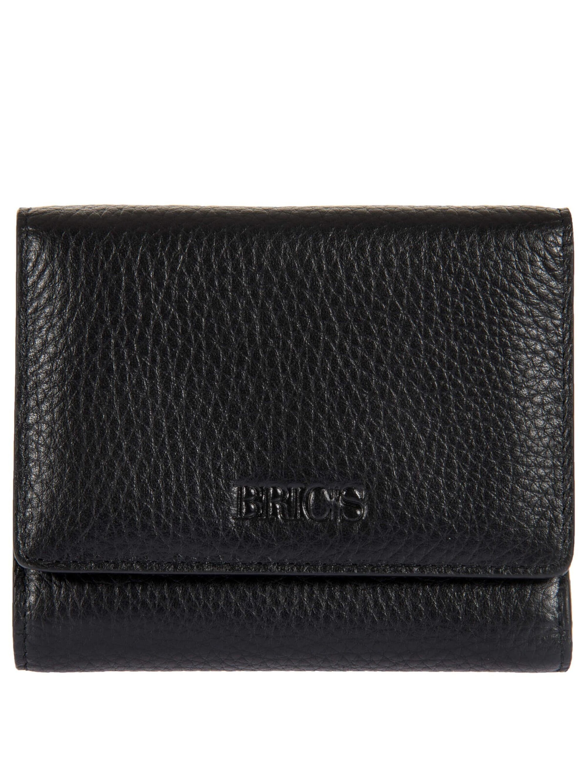 Bric's Wallet 'Marmolada' in Black: front
