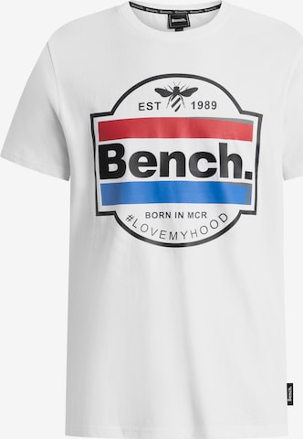 BENCH T-Shirt 'Cromir' in Weiß: predná strana