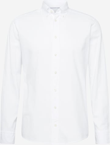 ETON Button Up Shirt in White: front