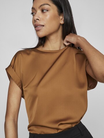 VILA Blouse in Bruin