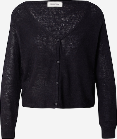 AMERICAN VINTAGE Cardigan 'DUMY' en noir, Vue avec produit