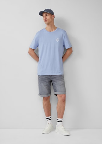 Tricou de la QS pe albastru