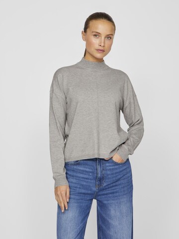 VILA - Jersey en gris: frente