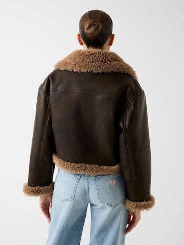 GUESS Between-Season Jacket in Brown