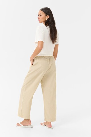 Wide Leg Pantalon 'KANaya' Kaffe en beige
