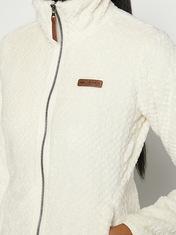 COLUMBIA Funktionsfleecejacka 'Fire Side II' i vit