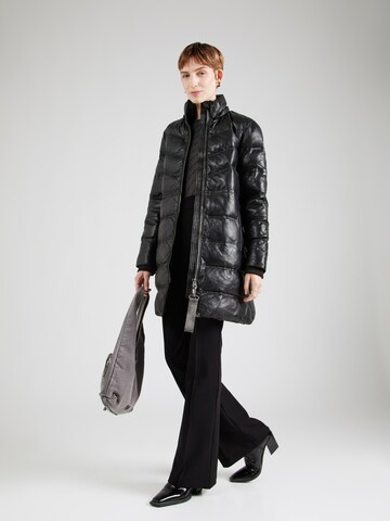 Manteau d’hiver 'Valeriah' Gipsy by Mauritius en noir