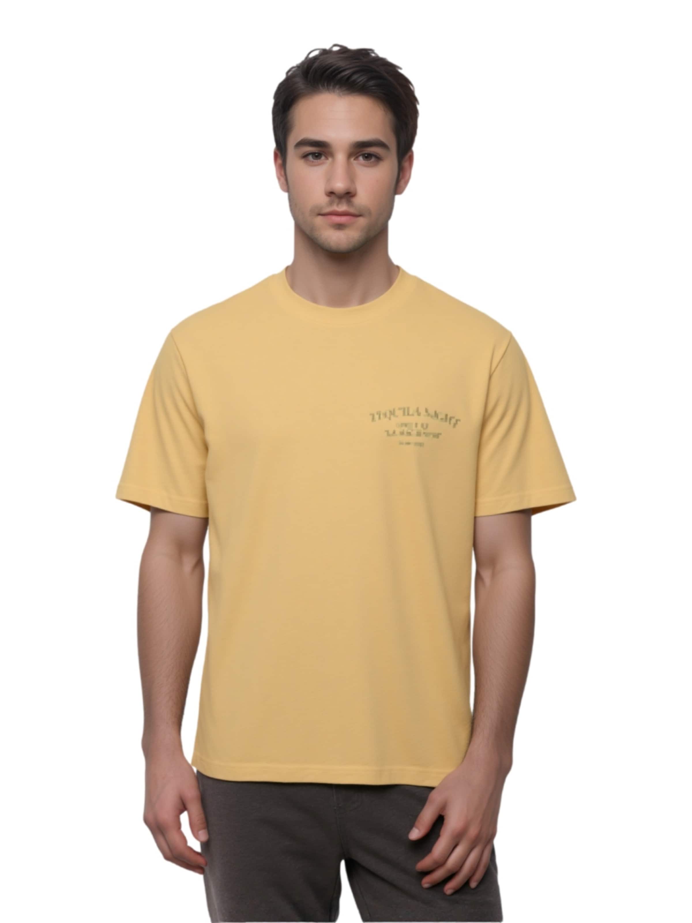 Only & Sons Футболка 'Fred Life RLX' в Желтый