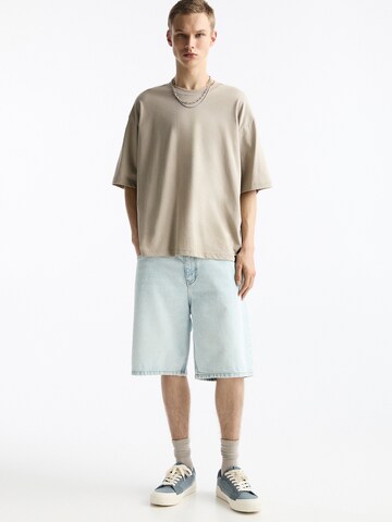 Pull&Bear Baggy Jeans i blå