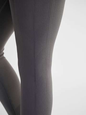 Skinny Pantalon de sport 'Tif' Hummel en gris