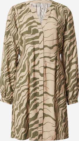 Rochie tip bluză de la ONLY pe verde: față