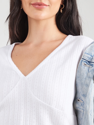 Pepe Jeans - Camiseta en blanco