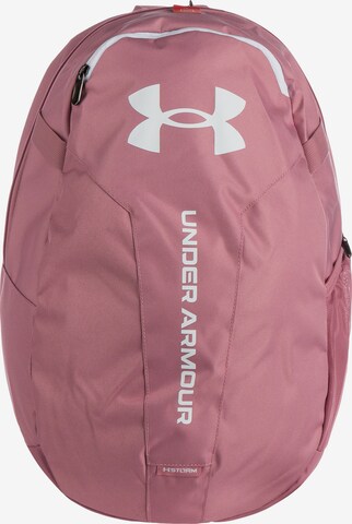 UNDER ARMOUR Sports Backpack 'Hustle Lite' in Pink: front