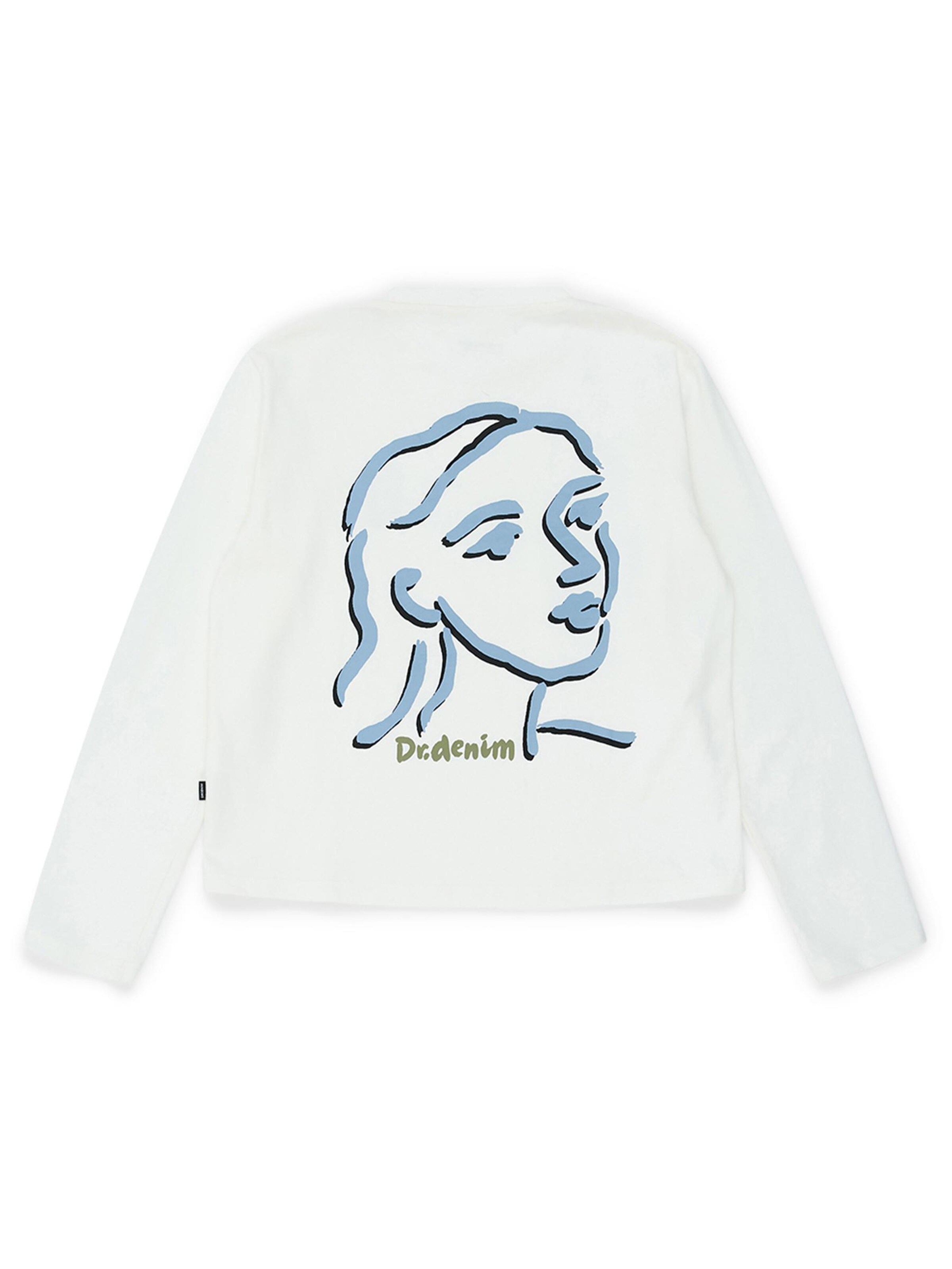 Dr. Denim Shirt 'Kath' in Wit