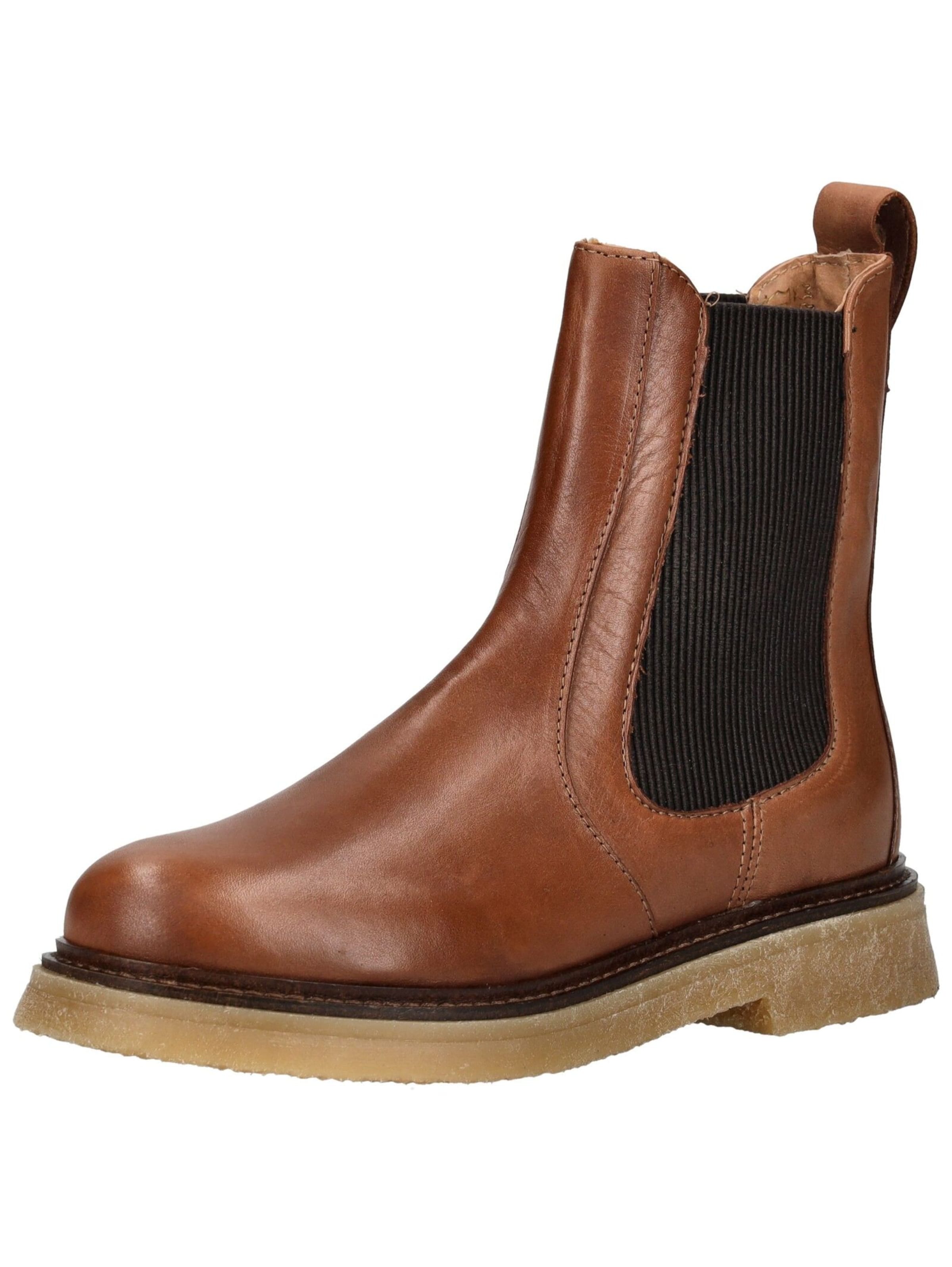 PAVEMENT Chelsea boots in Brown: front
