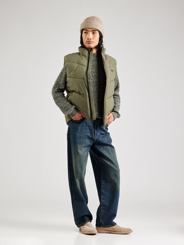 TOM TAILOR DENIM Vest in Green