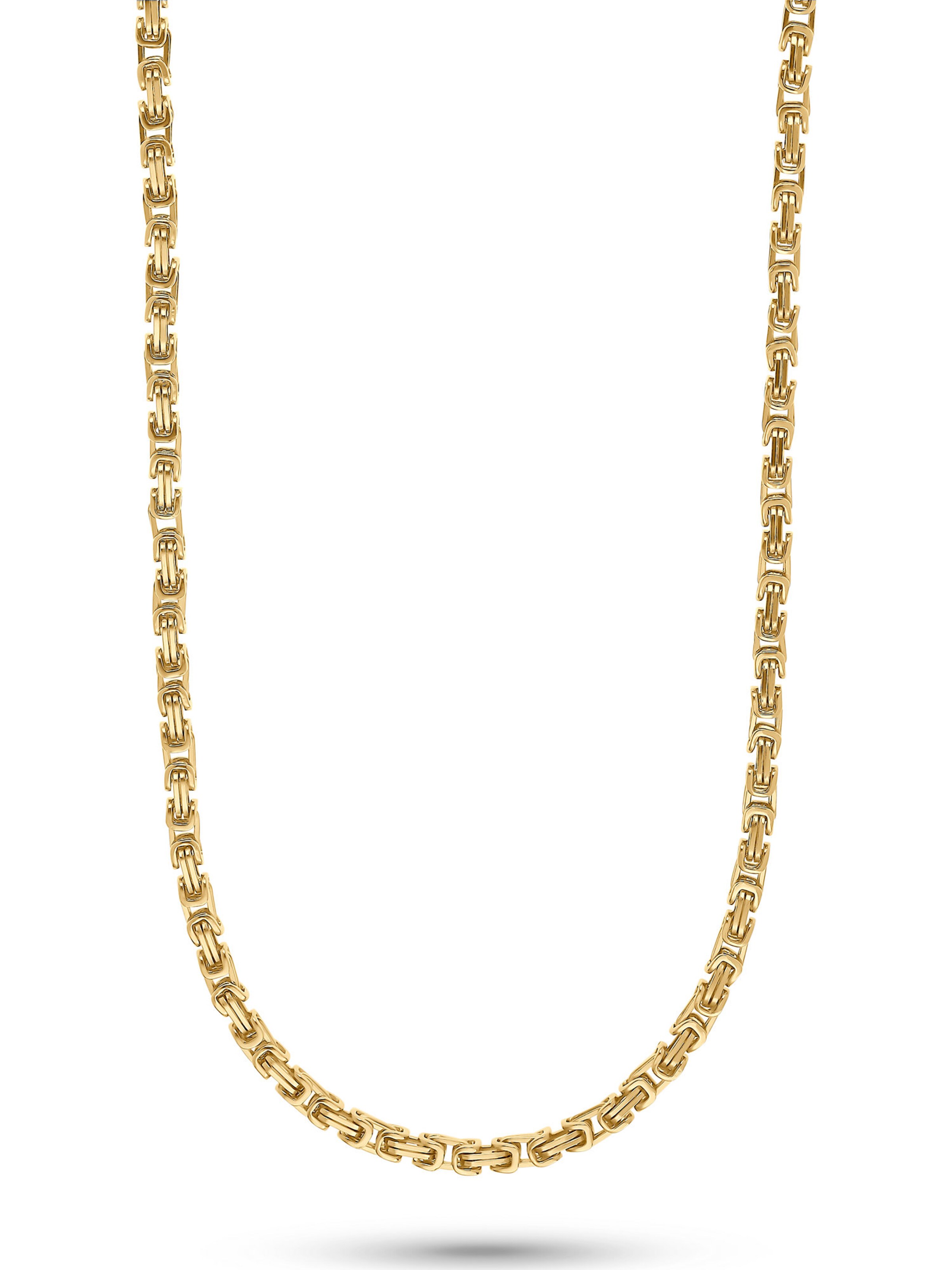 FAVS Necklace in Gold: front