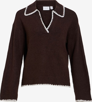 VILA - Jersey 'VIYazmin' en marrón: frente