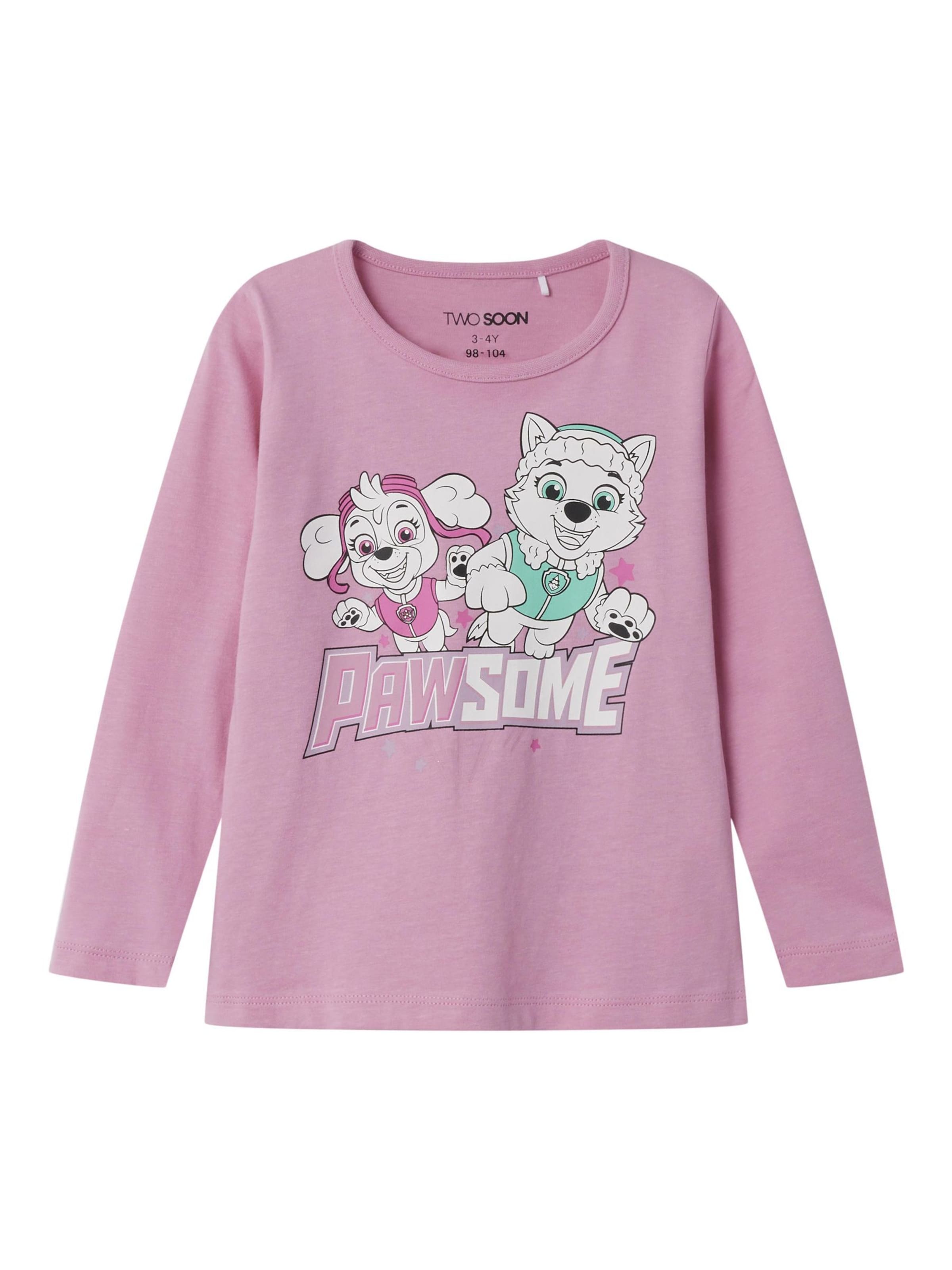 TWO SOON - Camisola 'Paw Patrol' em rosa: frente