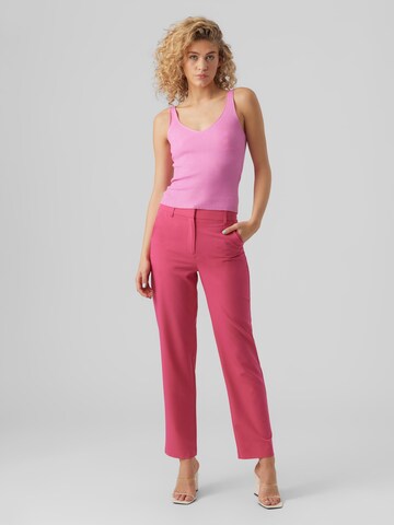 VERO MODA - Loosefit Calças 'Zelda' em rosa