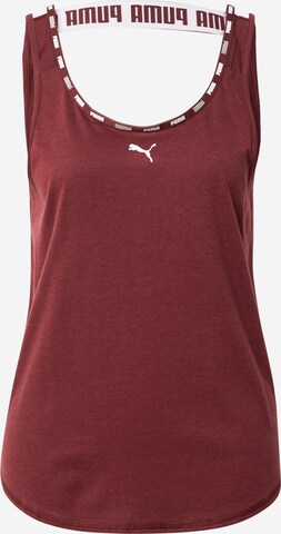 PUMA Sporttop in Lila: voorkant