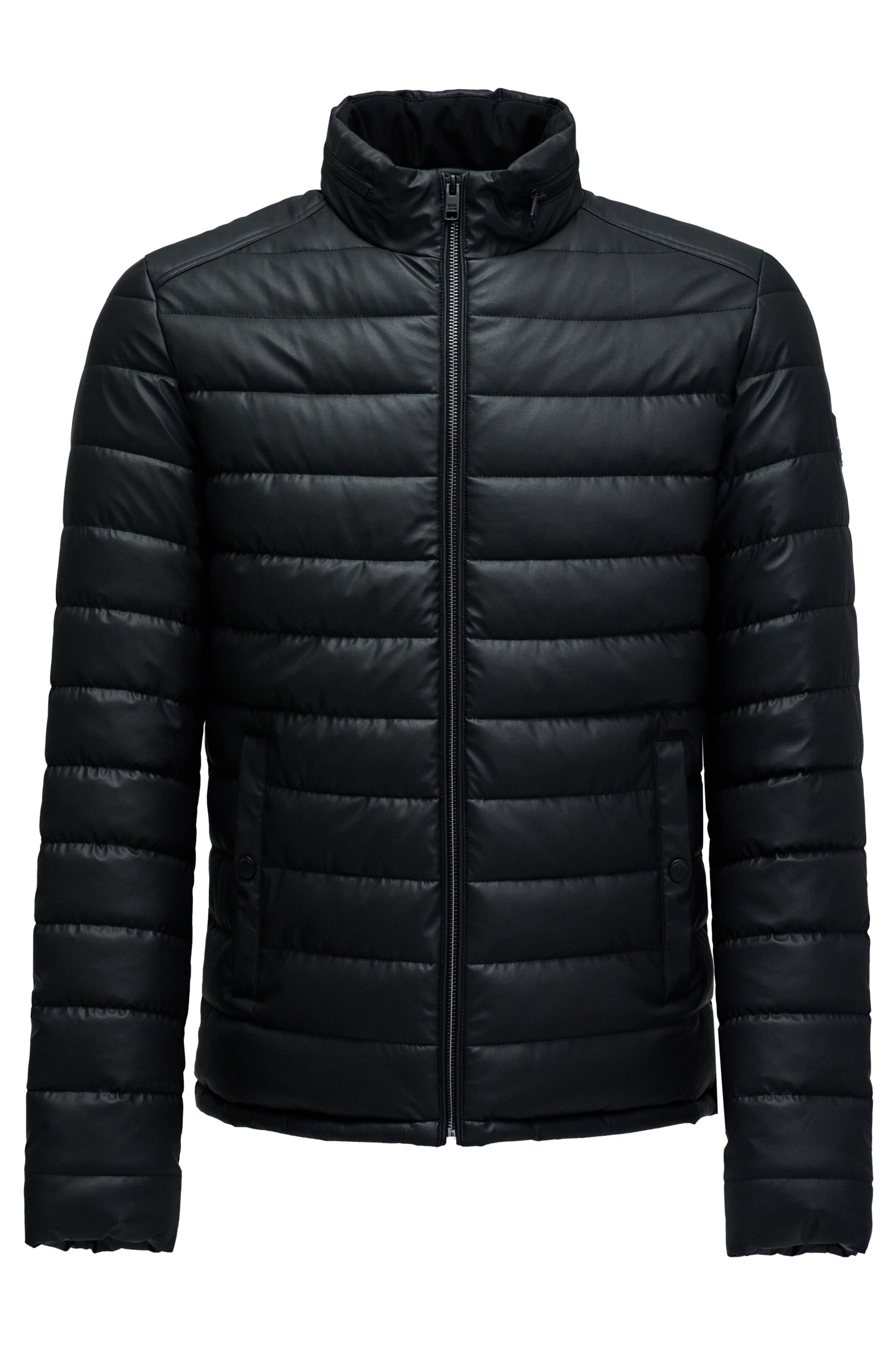 Salsa Jeans Weatherproof jacket in Black: front