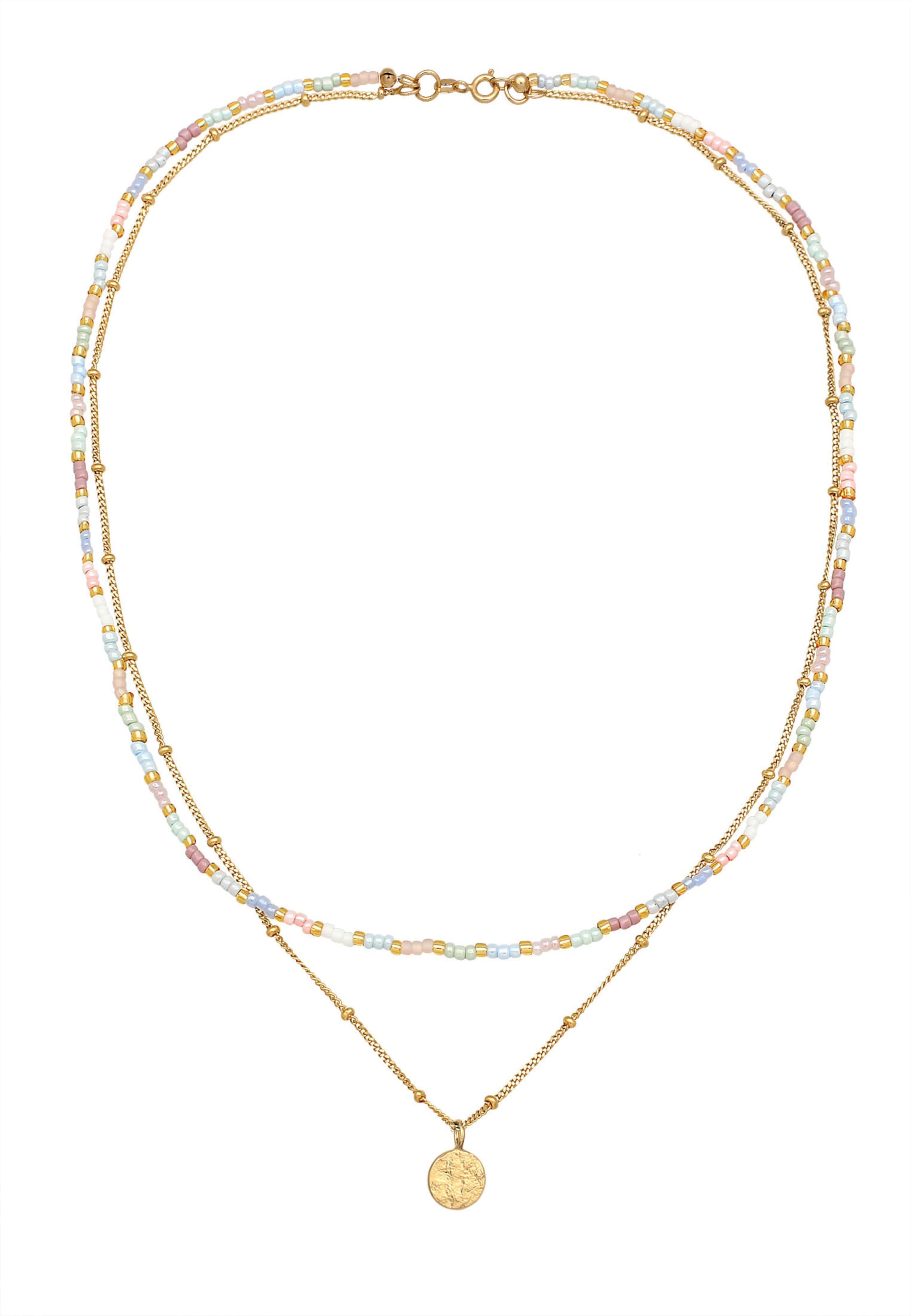 ELLI Necklace in Gold: front