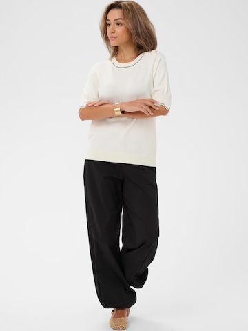 balta Cream Megztinis 'CRVillea'