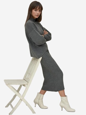 Hiccup - Vestido de malha em cinzento