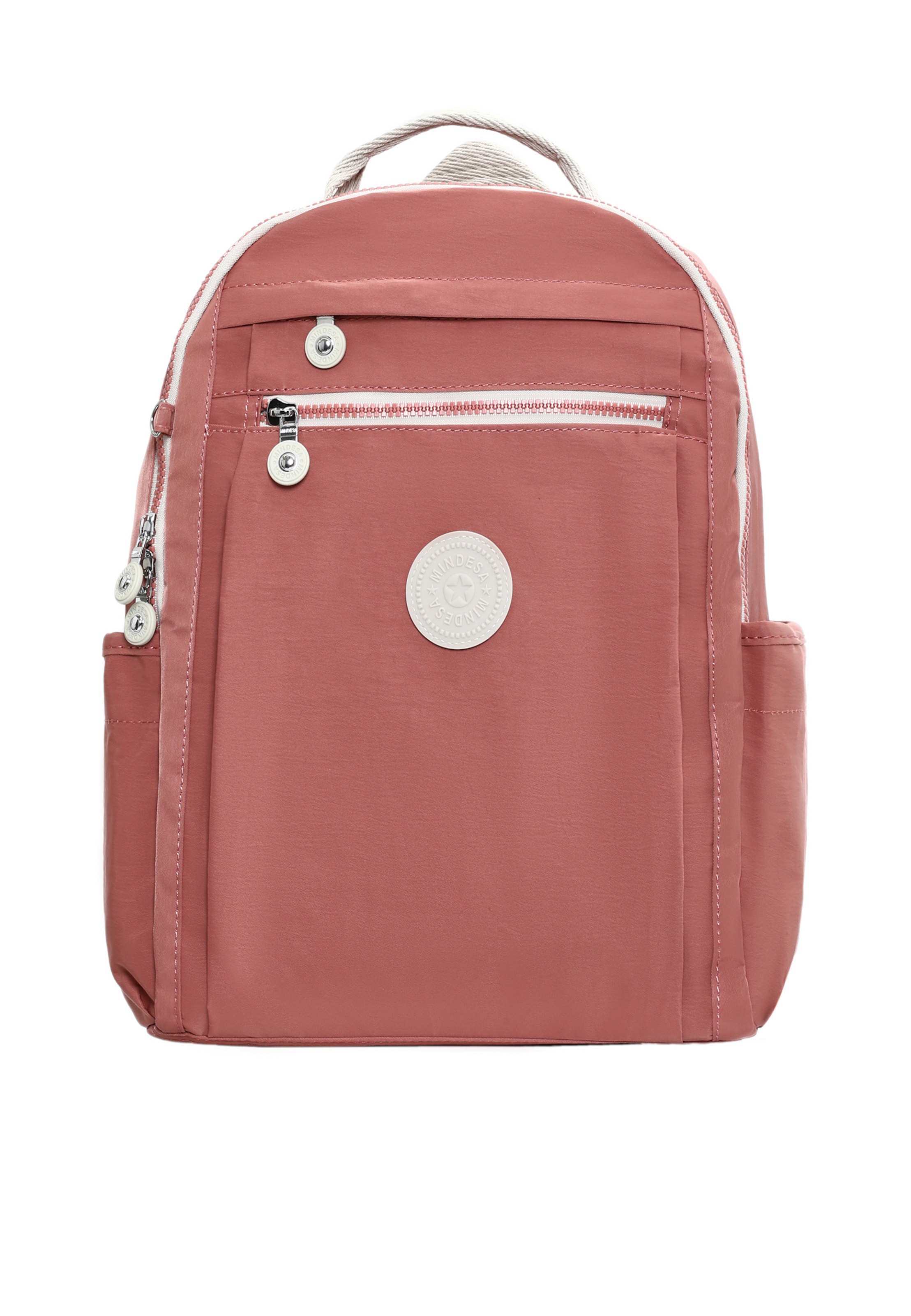 Mindesa - Mochila em rosa: frente