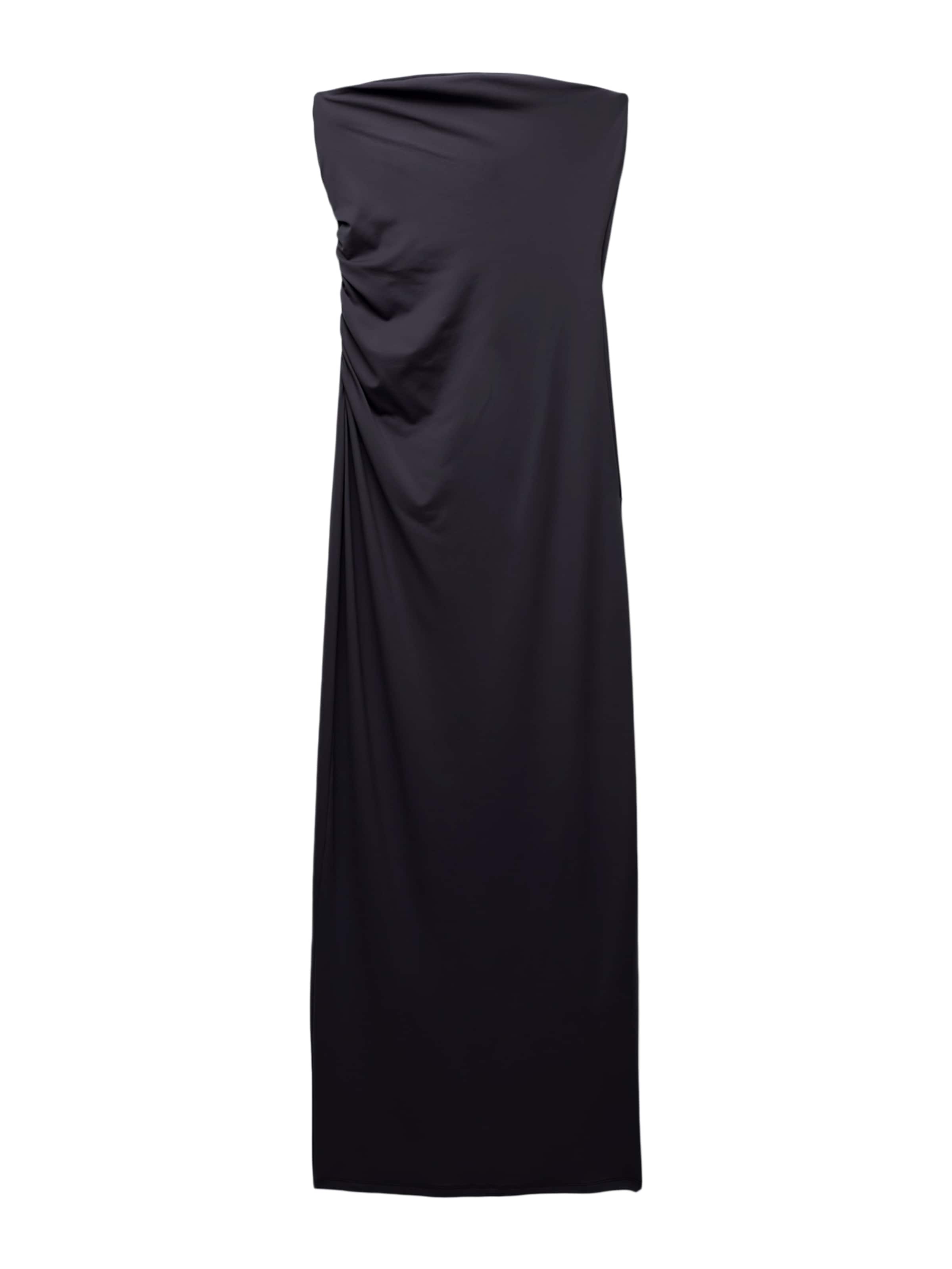 Pull&Bear Šaty – černá: přední strana