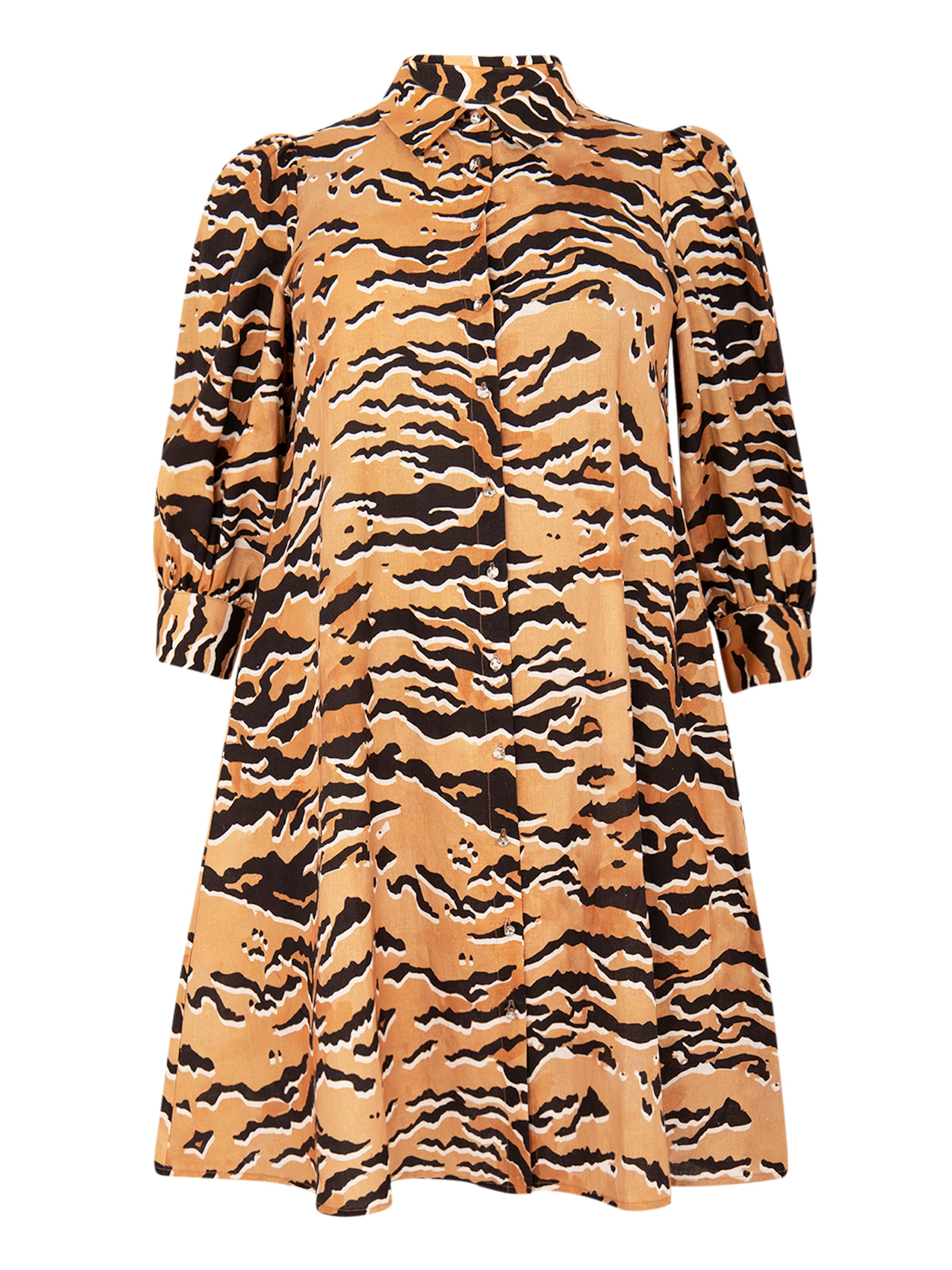 Robe YOEK en orange : devant