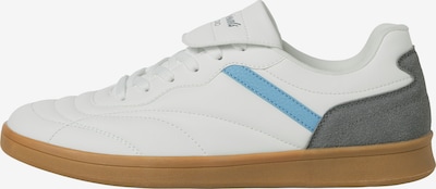 JACK & JONES Matalavartiset tennarit 'JFWLEO' värissä vaaleansininen / tummanharmaa / valkoinen, Tuotenäkymä