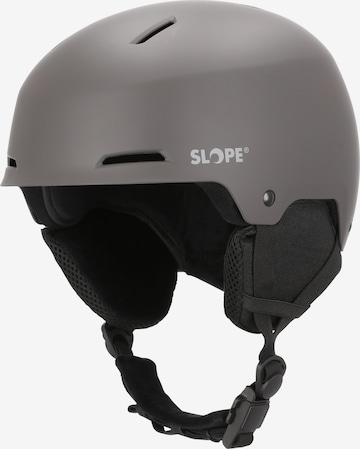 SLOPE Skihelm 'Heiden' in Grau: Vorderseite