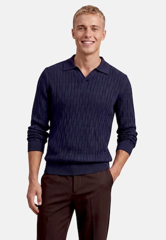 zero Pullover in Blau: Vorderseite