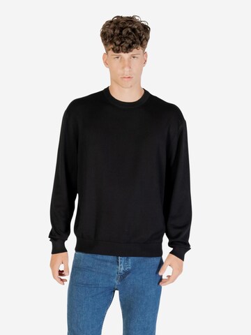 ARMANI EXCHANGE Sweatshirt 'PULLOVER XM001278 AF10454' in Zwart: voorkant