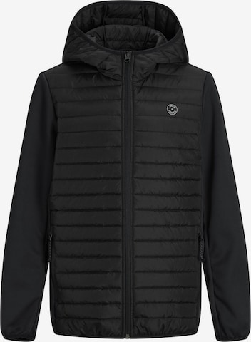 Jack & Jones Junior Between-Season Jacket in Black: front