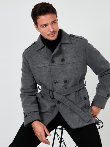 Buratti Winter Coat 'Buratti' in Grey