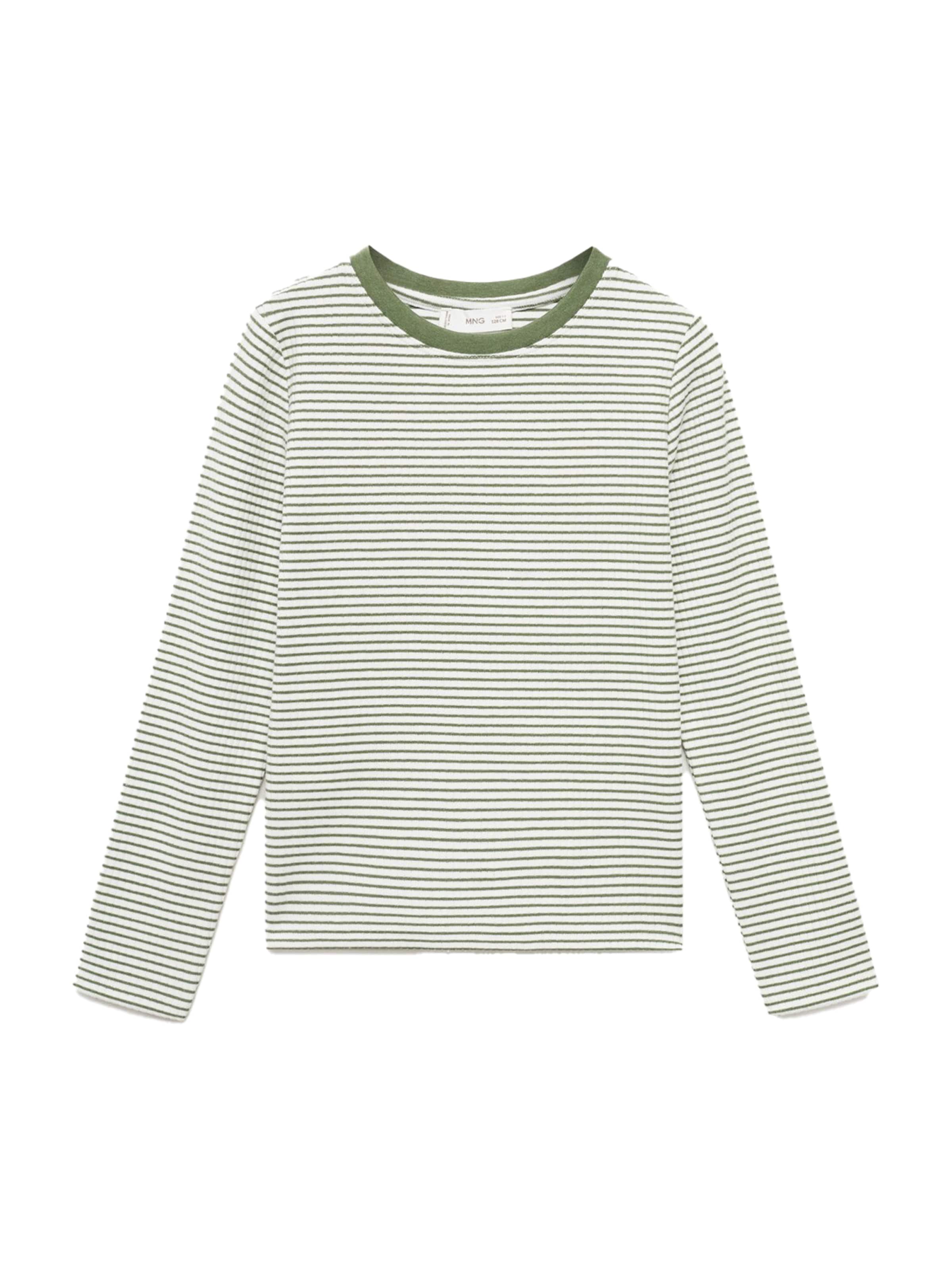 MANGO KIDS Paita 'LORE' värissä vihreä: etupuoli